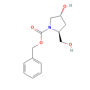Benzyl (2S,4R)-4-hydroxy-2-(hydroxymethyl)pyrrolidine-1-carboxylate
